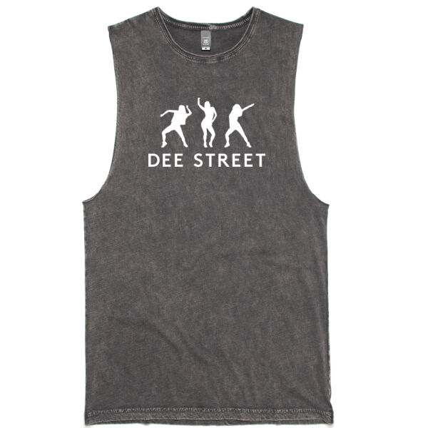 AS Colour Stone Wash Barnard Tank - Black Thumbnail