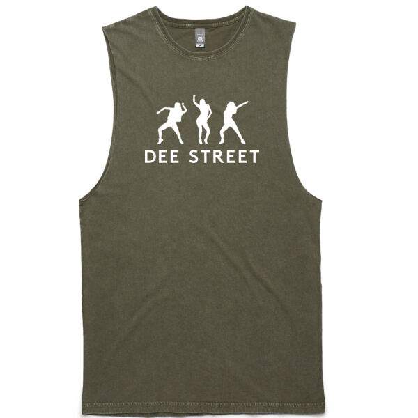 AS Colour Stone Wash Barnard Tank - Moss Thumbnail