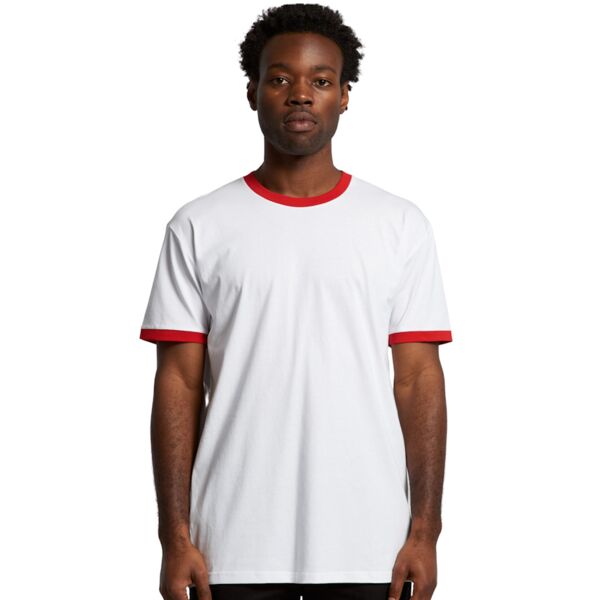 AS Colour Mens Ringer Tee Thumbnail
