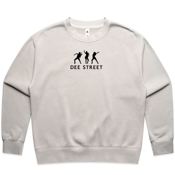 AS Colour Women's Faded Relax Crew - Faded Bone Thumbnail