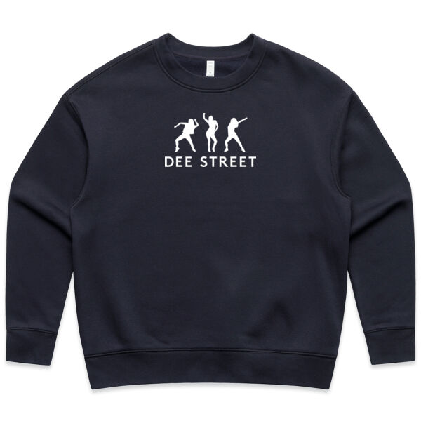 AS Colour Women's Relax Crew - Ink Blue Thumbnail